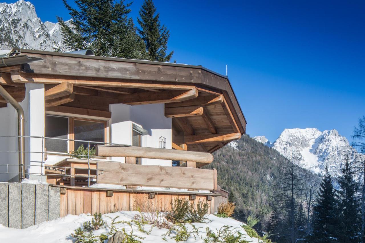 Chalet Hinterstein Scheffau am Wilden Kaiser Esterno foto