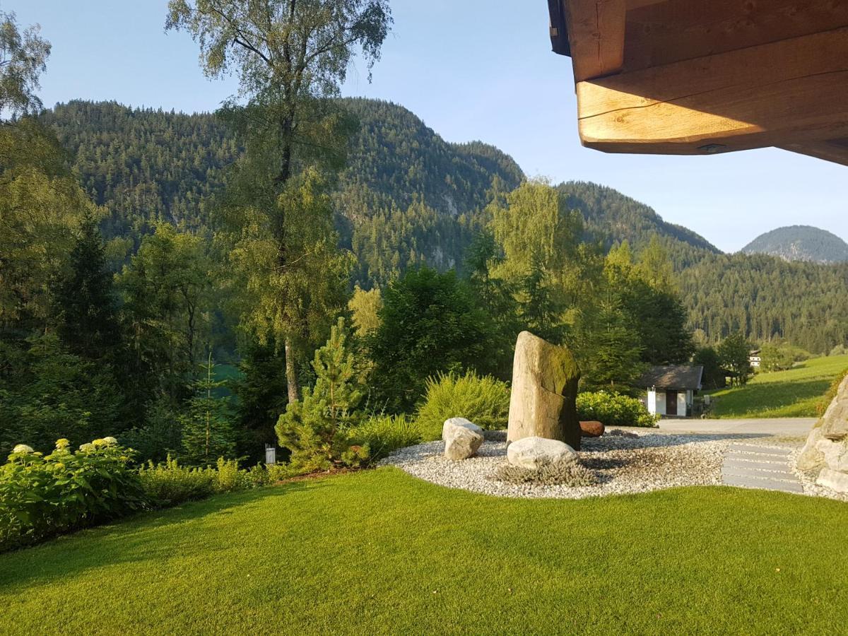 Chalet Hinterstein Scheffau am Wilden Kaiser Esterno foto